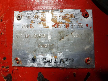 Prevodovka a diely pre Stavebné stroje Manitou -Carraro 26.20-TB172-149460-Transmission/Getriebe: obrázok 5