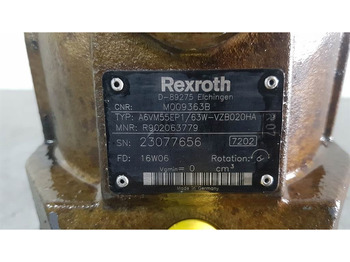 Hydraulika Rexroth A6VM55EP1/63W - Drive motor/Fahrmotor/Rijmotor: obrázok 3