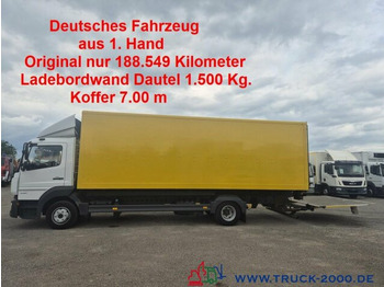 Skříňový nákladní auto MERCEDES-BENZ Atego