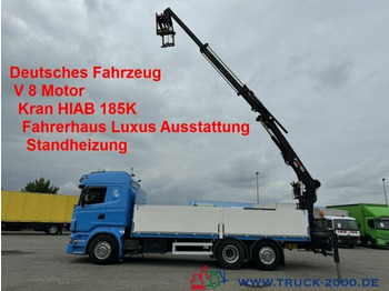 Valníkový/ Plošinový nákladný automobil SCANIA R 560