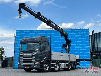 Valníkový/ Plošinový nákladný automobil SCANIA G 450