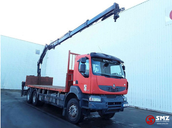 Valníkový/ Plošinový nákladný automobil RENAULT Kerax 430