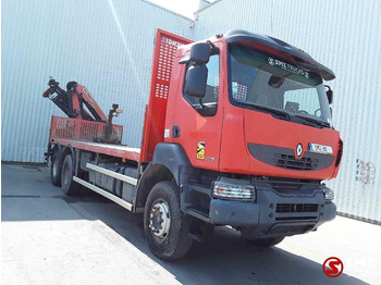 Valníkový/ Plošinový nákladný automobil RENAULT Kerax 430