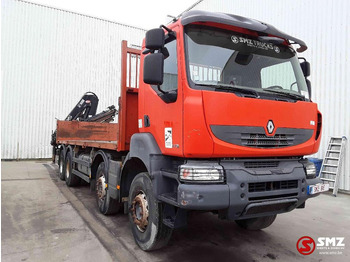 Valníkový/ Plošinový nákladný automobil RENAULT Kerax 430