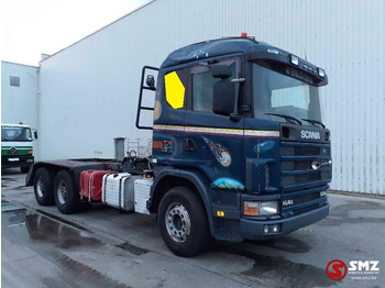 Valníkový/ Plošinový nákladný automobil SCANIA 144