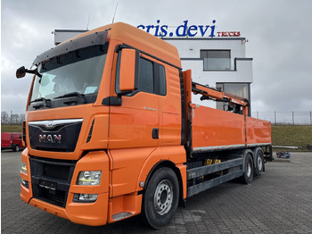 Valníkový/ Plošinový nákladný automobil MAN TGX 26.480