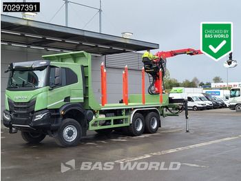 Nákladné vozidlo na prepravu dreva IVECO T-WAY