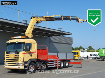 Valníkový/ Plošinový nákladný automobil SCANIA 124