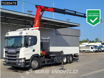 Valníkový/ Plošinový nákladný automobil SCANIA G 410