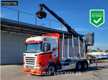 Nákladné vozidlo na prepravu dreva SCANIA R 450