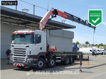 Valníkový/ Plošinový nákladný automobil SCANIA R 480