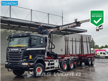 Nákladné vozidlo na prepravu dreva SCANIA R 580