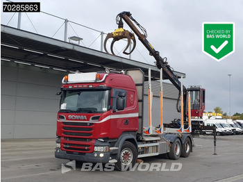 Nákladné vozidlo na prepravu dreva SCANIA R 730