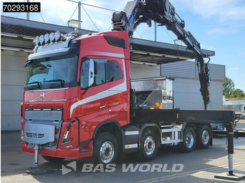Ťahač Volvo FH16 650 FH16 8X2 Tractorhead HMF 7020K-RCS Crane + Fly-Jib Lift+Steering Axle Navi ACC: obrázok 5