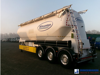 Cisternový náves Feldbinder Powder tank alu alu 49 m3 / 1 comp: obrázok 3