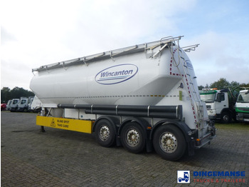 Cisternový náves Feldbinder Powder tank alu alu 49 m3 / 1 comp: obrázok 3