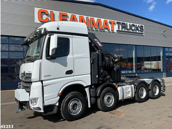 Ťahač Mercedes-Benz Arocs 3253 8x4 Hiab 105 Tonmeter laadkraan: obrázok 3