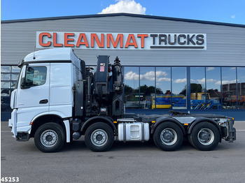 Ťahač Mercedes-Benz Arocs 3253 8x4 Hiab 105 Tonmeter laadkraan: obrázok 4