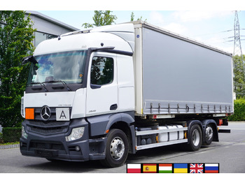 Plachtové nákladné vozidlo MERCEDES-BENZ Actros 2545