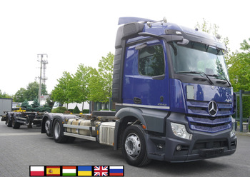 Kontejnérový podvozek/ Výměnná nástavba MERCEDES-BENZ Actros 2546
