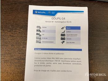 Komunálne/ Špeciálne stroje 2018 Goupil G4M Electric Utility Vehicle: obrázok 3
