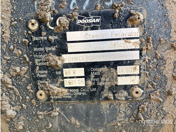 Pásové rýpadlo DOOSAN DX140LC-5