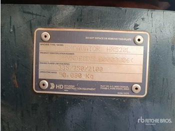 Pásové rýpadlo HYUNDAI