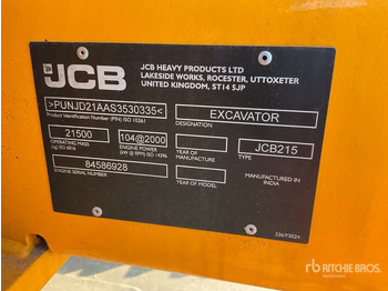 Pásové rýpadlo JCB