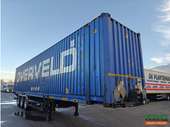 Náves preprava kontajnerov/ Výmenná nadstavba Pacton T3-007 3-Assen BPW - Containerchassis + 45FT HiCube Container - Reservewieldrager: obrázok 5 Náves preprava kontajnerov/ Výmenná nadstavba Pacton T3-007 3-Assen BPW - Containerchassis + 45FT HiCube Container - Reservewieldrager: obrázok 5