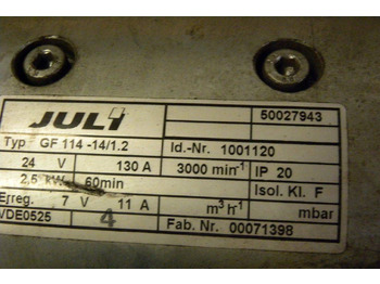 Motor a diely pre Manipulačná technika Traction motor for Jungheinrich: obrázok 2