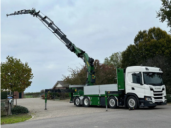 Auto s hydraulickou rukou Scania G500 NGS 8X2 !!EURO6!!21DKM!! 2022!! PALFINGER 65TM/JIB/LIER/WINCH!!TOP!!ROOF/DACH/MONTAGE!!MANUTENTION!! CRANE!!GRUE!!: obrázok 3