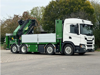 Auto s hydraulickou rukou Scania G500 NGS 8X2 !!EURO6!!21DKM!! 2022!! PALFINGER 65TM/JIB/LIER/WINCH!!TOP!!ROOF/DACH/MONTAGE!!MANUTENTION!! CRANE!!GRUE!!: obrázok 5