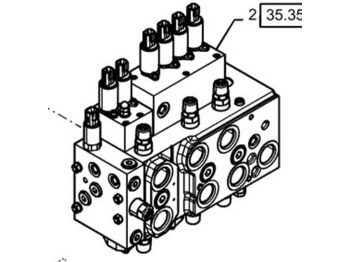 Hydraulický ventil CASE