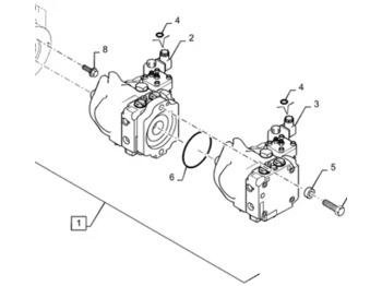 Hydraulické čerpadlo CASE