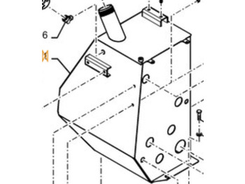 Hydraulická nádrž CASE