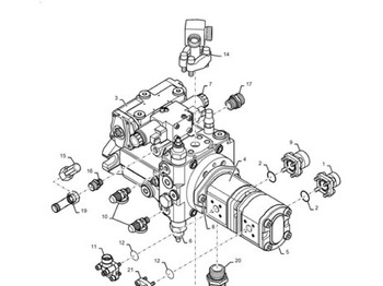 Hydraulické čerpadlo CASE