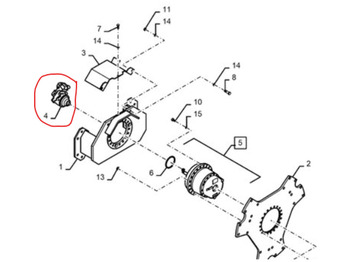 Hydraulický motor CASE