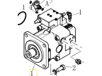 Hydraulické čerpadlo CASE