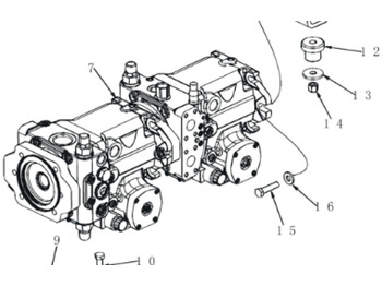 Hydraulické čerpadlo CASE