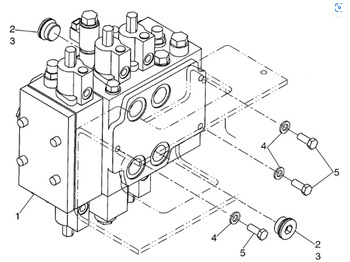 Hydraulický ventil CASE