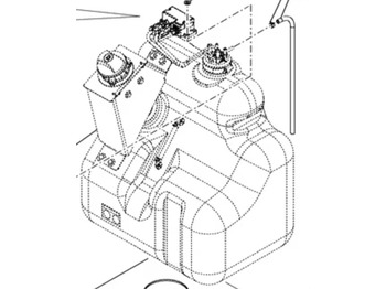 Palivová nádrž CASE