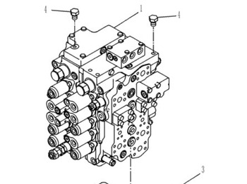 Hydraulický ventil CASE