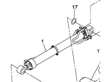 Hydraulický valec CASE