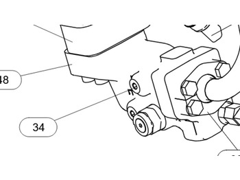 Hydraulický ventil CATERPILLAR