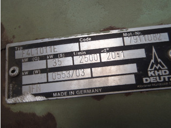 Motor pre Stavebné stroje Deutz F4L1011E -: obrázok 5