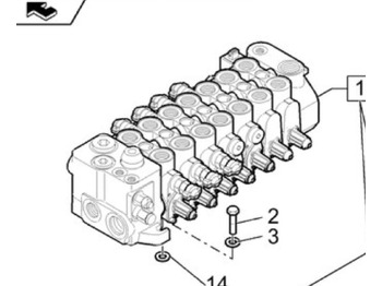 Hydraulický ventil NEW HOLLAND