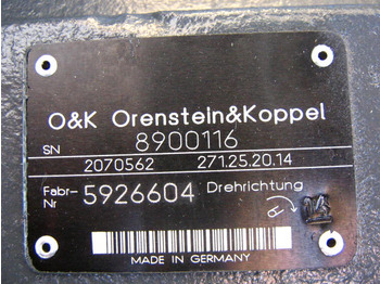 Hydraulické čerpadlo O&K