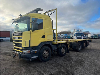 Valníkový/ Plošinový nákladný automobil SCANIA R124