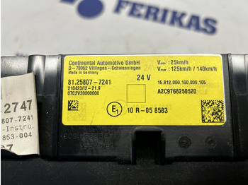 Palubná doska pre Nákladné auto MAN LED cluster, dashboard: obrázok 5 Palubná doska pre Nákladné auto MAN LED cluster, dashboard: obrázok 5