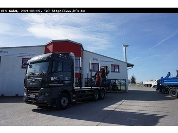 Nákladné vozidlo na prepravu dreva MAN TGX 26.510
